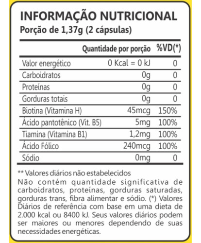 Kit C3 Suplemento Biotina Vitalidade Pele Cabelos Maxinutri Morango