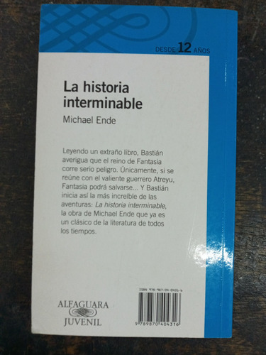Imagen 2 de 3 de La Historia Interminable * Michael Ende * Alfaguara *