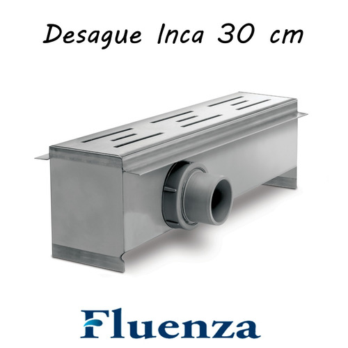 Rejilla Desague Baño Lineal Fluenza Inca 30cm