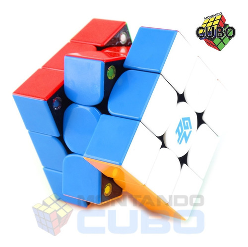 Cubo Mágico 3x3x3 Gans 354 M Stickerless Magnético