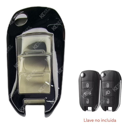 Funda Llave Navaja Peugeot Citroen Opel  Premium Tpu