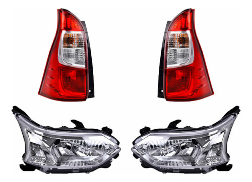 Kit Faros Y Calaveras Depo Toyota Avanza 2016 A 2019