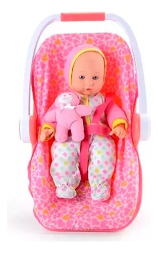 Bebote 35 Cm Con Sillita Baby Carrier Seat 17146
