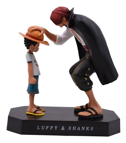 Anime One Piece Shanks Luffy Memories Acción Figura Modelo 