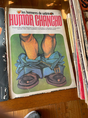Revista Humor Chancho Los Humores De Satiricon Década 70