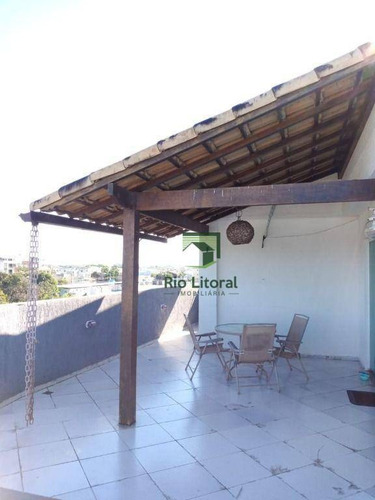Imagem 23 de 27 de Cobertura À Venda, 115 M² Por R$ 350.000,00 - Atlântica - Rio Das Ostras/rj - Co0029