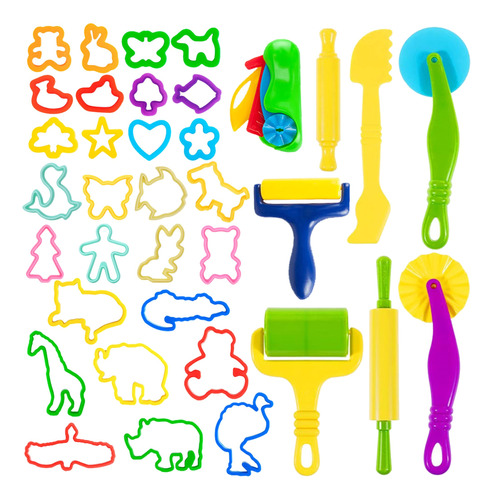 Oun Nana Dough Tools - Juego De 36 Herramientas De Masa Para