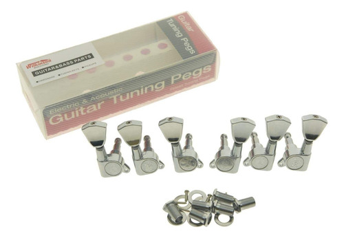 Wilkinson 3l3r - Afinadores De Guitarra Cromados E-z Post Gu