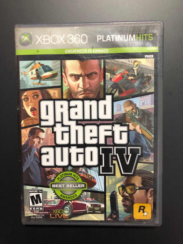 Grand Theft Auto 4 Para Xbox 360
