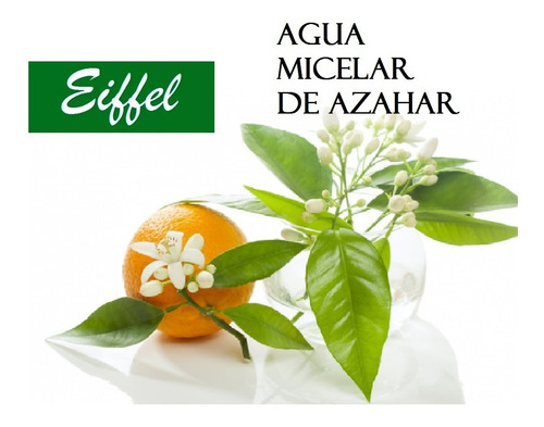 Agua Micelar De Azahar Natural 1 Litro Pura