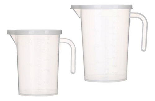 Para Vaso De Precipitados De Plástico Con Asa 500 Ml