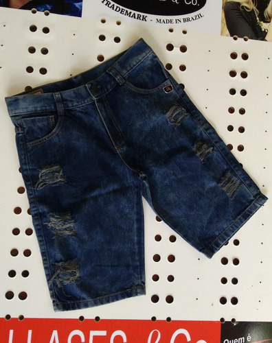 Imagem 2 de 3 de Bermuda Jeans Bomberr