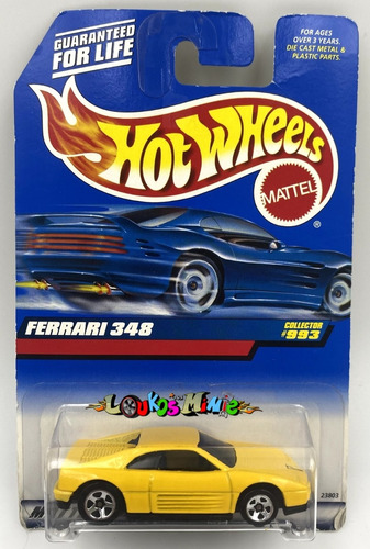 Hot Wheels Ferrari 348 1999 First Editions #993 Lacrado