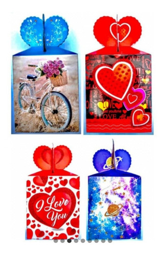 10 Cajas San Valentin, Regalos Dulces O Chocolates, Amor