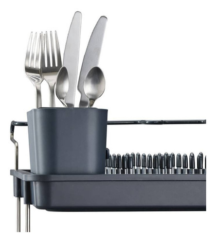 Secaplatos 2 Niveles Acero Inoxidable Joseph Joseph Color Gris
