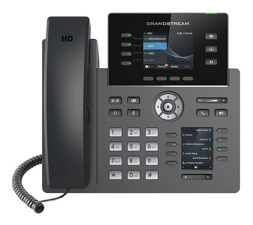 Grp2614, Teléfono Ip Hd Carrier-grade, 4 Cuentas Sip Gr /vc