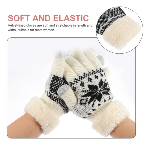 1 Par De Guantes De Invierno Para Exteriores Screen Touch Gl