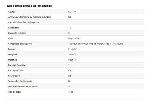 Deposito Anticongelante Oem: 25846051