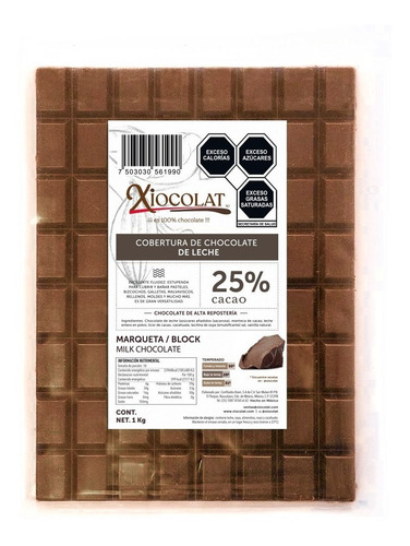 Cobertura Chocolate De Leche (1 Kilo)