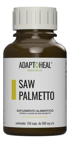 Saw Palmetto 150 Cápsulas De 500 Mg Sabor N/a