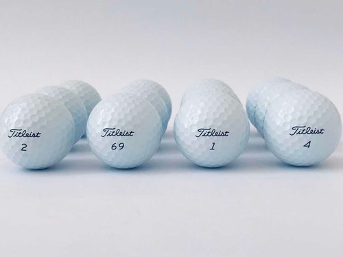 Imagen 7 de 10 de Bolas De Golf Prov1 Titleist Premium Docena