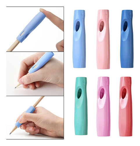 Extensor De Lápiz De Silicona De 6 Piezas Durable Para