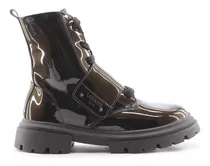 Comprar Botas Borcego Acordonado Viamo Mini Fiona Charol Nena Czapa