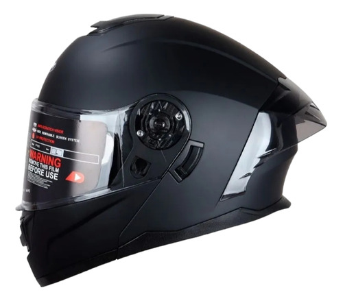 Casco Hoken Ff900 Negro Mate Abatible 