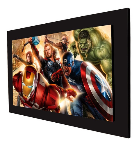 Cuadro 60x40cms Decorativo Avengers 2 + Envío Gratis