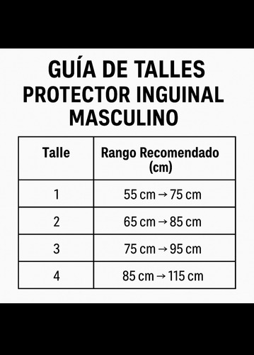Protector Inguinal Masculino Juarrod Blanco 2