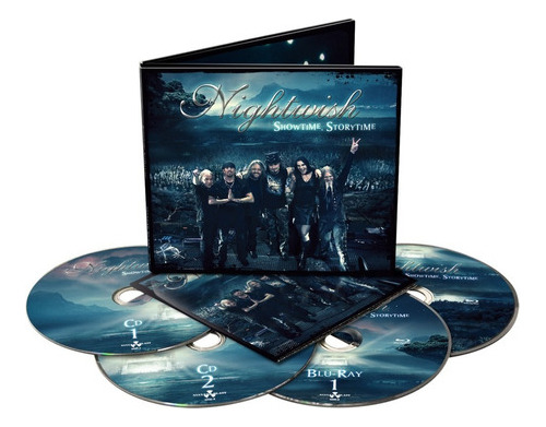 Nightwish Showtime Storytime 2blu-ray+2cd Digibook Imp.nuevo