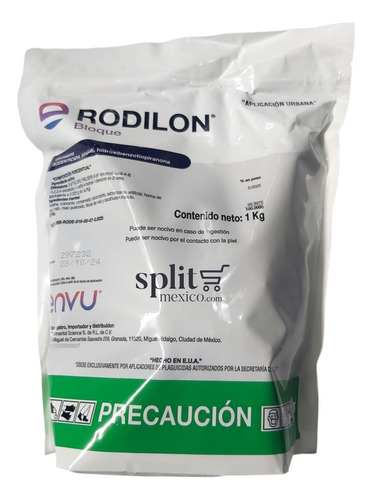 Rodilon Bloque 1 Kg Bayer Rodenticida Cebo