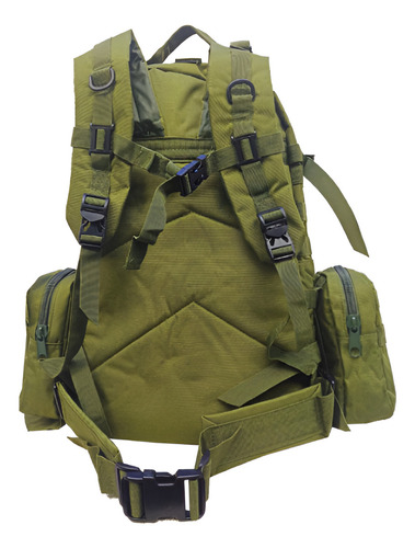 Mochila Eagle Claw Military Tactical 40 Litros Color Verde