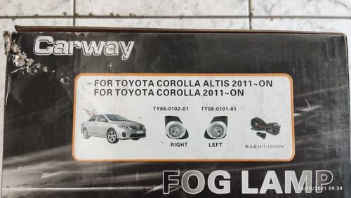 Neblineros Toyota Corolla 2011 /2013
