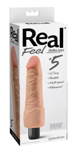 Vibrador Real Feel Piel 5 Sexshop Consolador Protesis Dildos