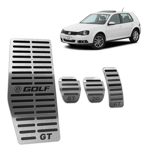 Kit Pedaleira Descanso Pé Golf Gt 08/13 Manual