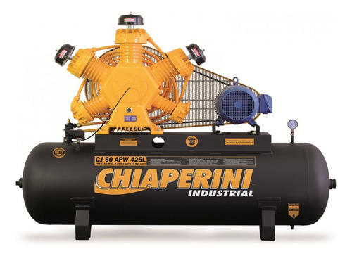 Compressor De Ar 60 Pés 15hp Trifásico 425 Litros Chiaperini