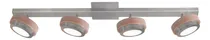 Comprar Aplique Barral Riel 4 Luces Movil Nordico Pared Techo Platil