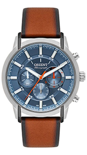 Relógio Orient Crono Azul - Mtscc047 A1mx