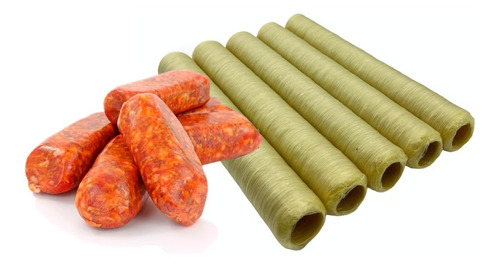 Tripa De Colágeno Comestible Para Chorizo 34mm - 5 Sticks