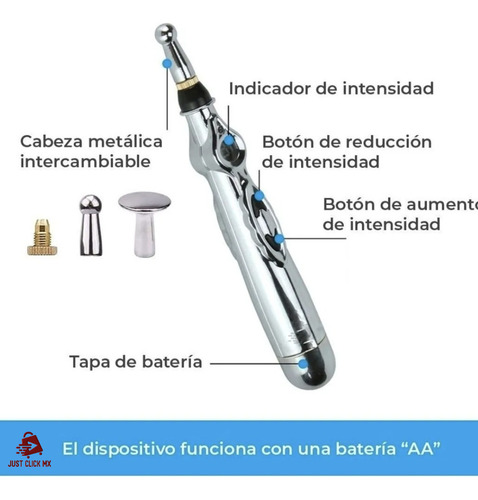Bolígrafo De Acupuntura Manual Portátil Elimina Dolores Full