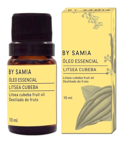 Óleo Essencial Litsea Cubeba By Samia - 10ml