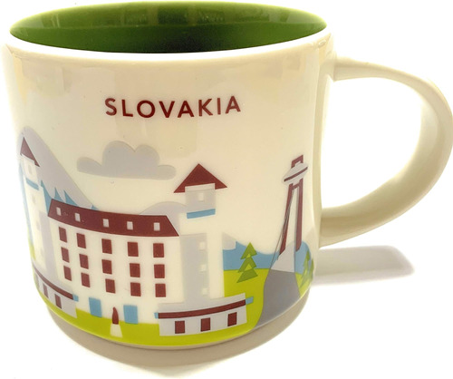 Starbucks Eslovaquia Estás Aquí Yah Collection Taza De Café