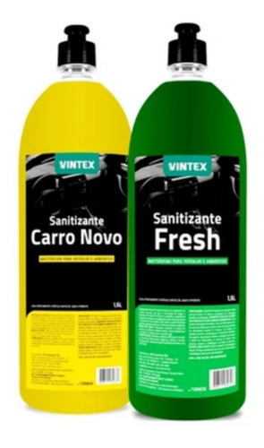 Kit 2 Odorizadores Aromatizante Cheirinho Sanitizante Vintex