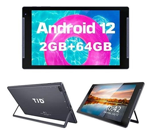 10.1 Pulgadas Tablet Tjd Android 12 Pc, 64gb Rom M9d6a