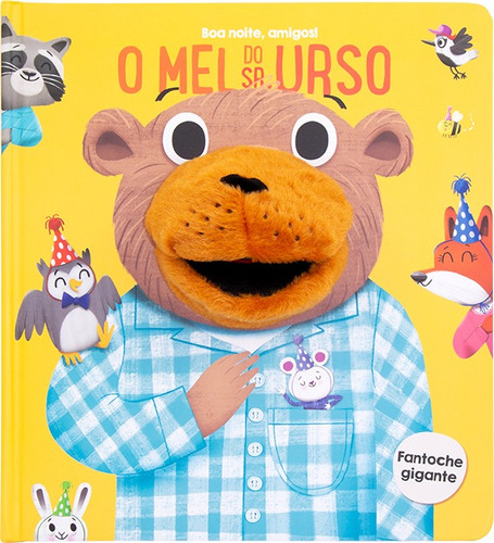 Livro Infantil - O Mel Do Sr. Urso - Editora Yoyo Books, fantoche e livro em português