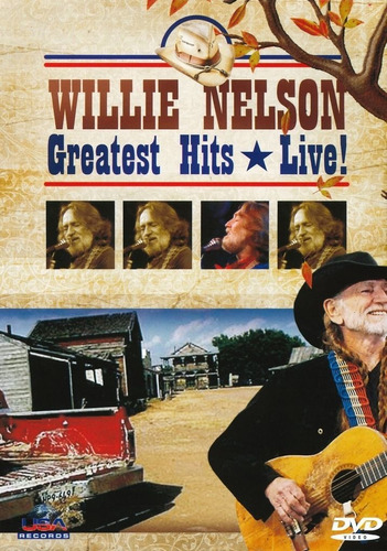 Dvd - Willie Nelson Greatest Hits - Live