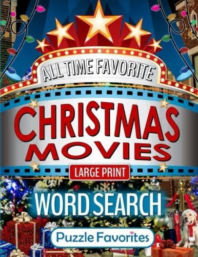 Book : All Time Favorite Christmas Movies Word Search Large