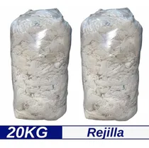Comprar Trapos Limpieza Industrial - 20 Kg Trapo Rejilla 100%algodón Color Blanco