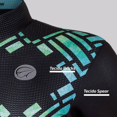 Imagem 4 de 8 de Camisa Ciclismo Mauro Ribeiro Feminina Draw Verde Mtb Speed